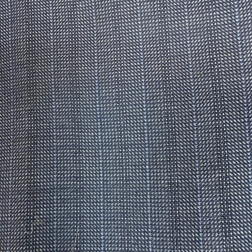 Brooks Brothers 1818 Madison Saxon Wool Blazer 42S Blue Micro‎ Check Sport Coat - Picture 10 of 10